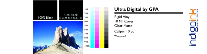 GPA Rigid Vinyl Clear Matte 10 mil