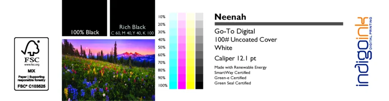 EDD Mohawk White Smooth 100# Cover