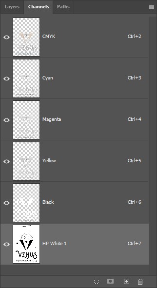 Overprint Layer Order with HP White 1
